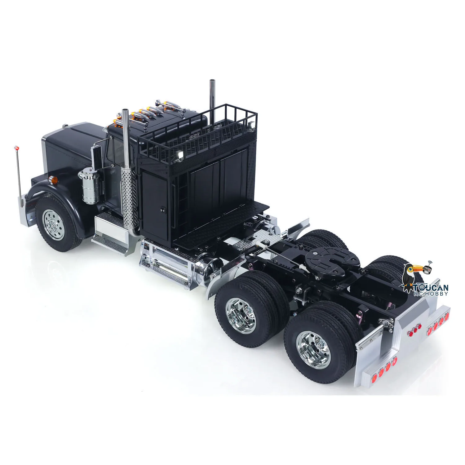 TAMIYA 56336 King Hauler 6x4 1/14 RC Tractor Truck RTR Flysky ST8 Radio Remote Control Lorry Car Model Light Sound Smoke Unit - Image 2