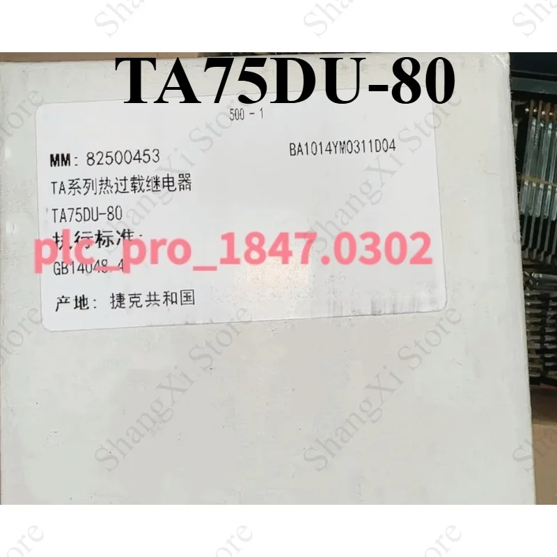 1PC Brand New TA75DU-80 60-80A Thermal Overload Relay Fast Delivery