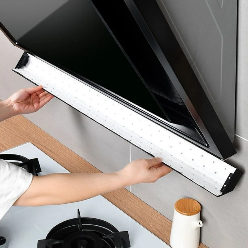 Cotone addensato che assorbe olio per cappa da cucina trappola antigrasso accessorio da cucina a tenuta stagna cappa da cucina