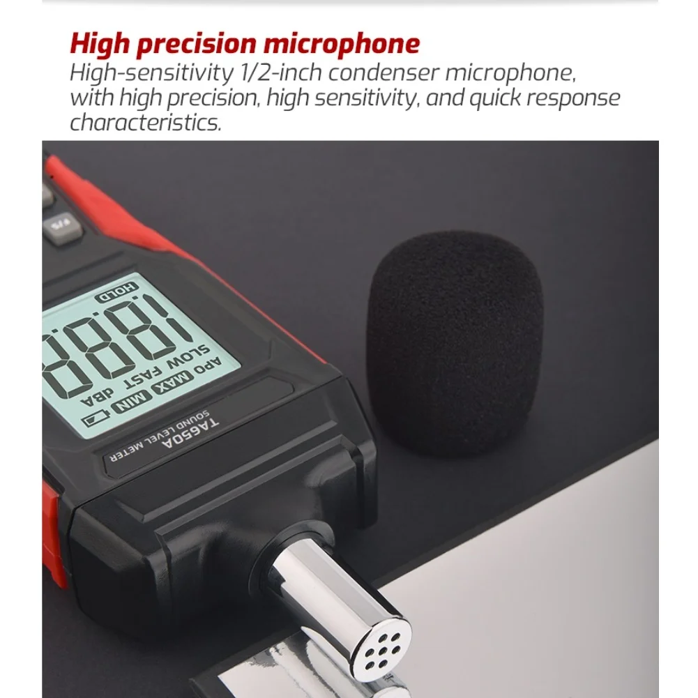 

TA650A Digital Sound Meter for Noise Assessment in Factories Schools Construction Sites and Indoor Environments