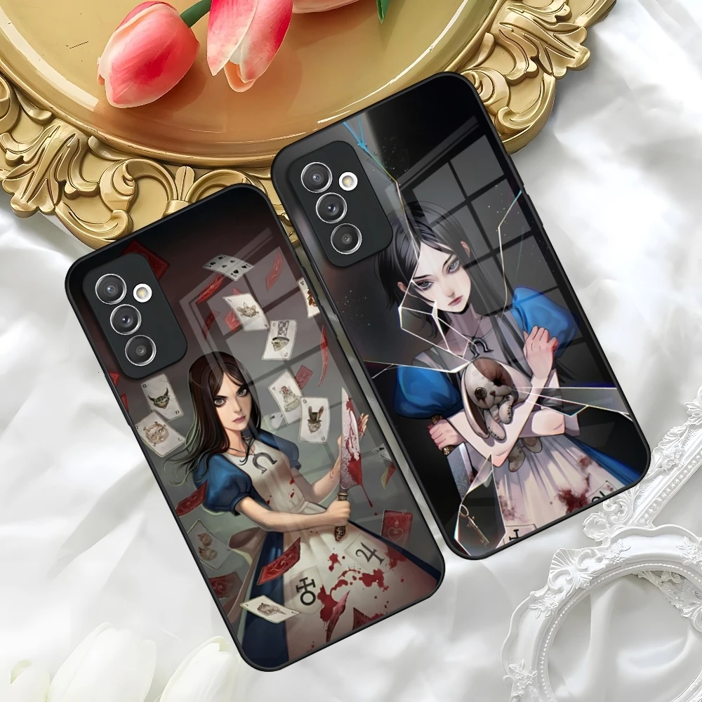 Game A-Alice Madness R-Returns Phone Case for Samsung A15 A25 A35 A55 A14 A12 A22 A32 A52 A11 A21 A31 A51 A05 A24 A34 A54 A13 23