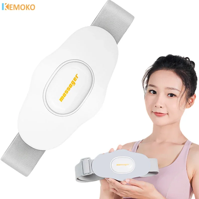 

Electric Waist Heating Massager EMS Abdominal Pulse Muscle Stimulation Massager Vibration Back Massager Body Shaping Pain Relief