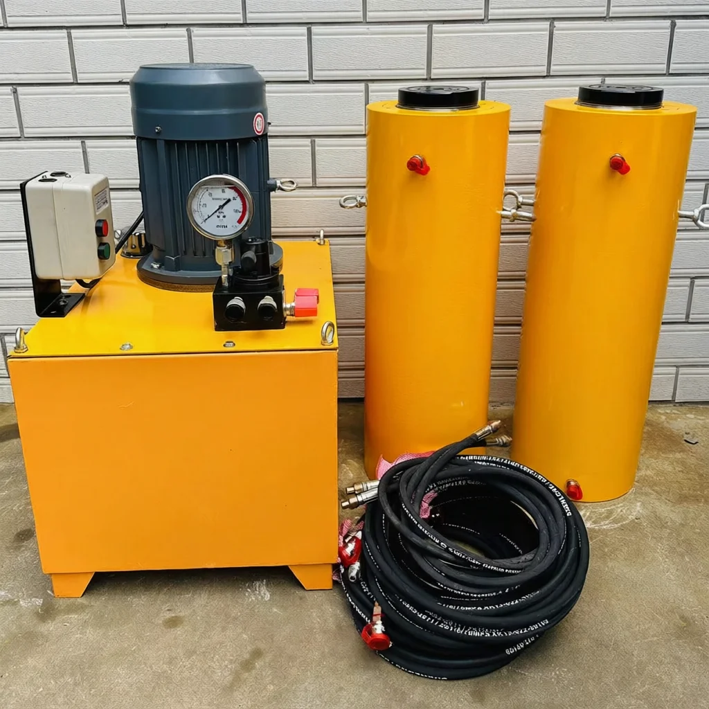 Electric Hydraulic Prestressing Stress Tension Jack for Building Machinery and Industrial Equipment