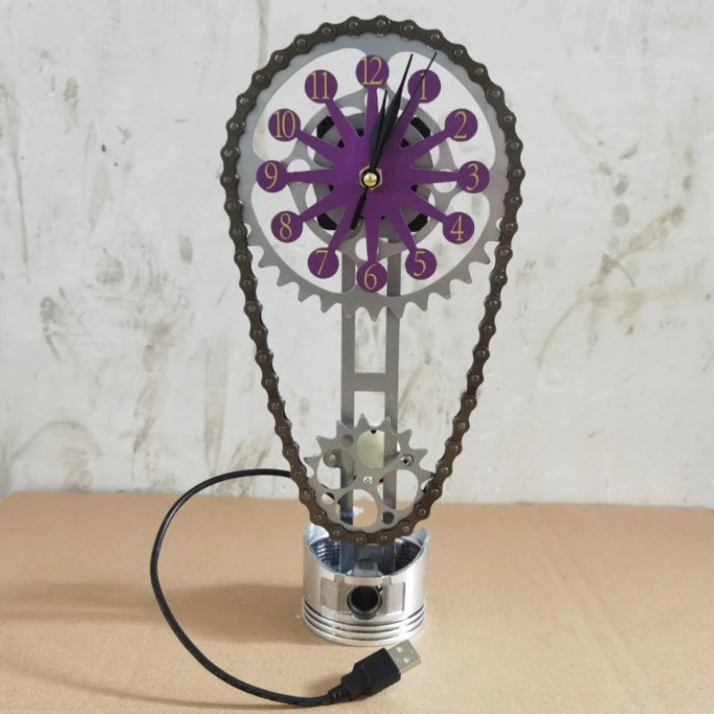 

Modern Table Clock Decorative Desk Clocks Luxury Desktop Watch Mechanical Watches Aesthetic Table Accessories Home Decoration