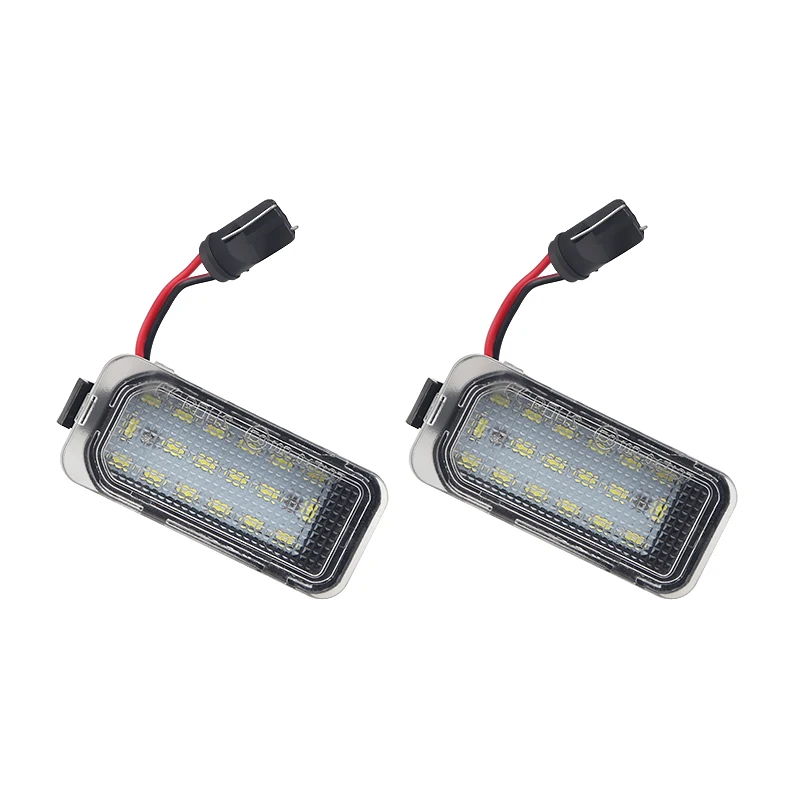 2X أضواء لوحة ترخيص LED لكرنفال C-MAX 2 واط 6500 كيلو 12 فولت لأضواء لوحة الترخيص Mondeo Cuga Galaxy S-Max