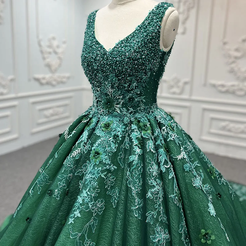 Jancember Evening Dresses For Women Lace Up Beading Long Prom Dresses Scalloped Crystal Bridesmaid Dresses Party jurke DY9793