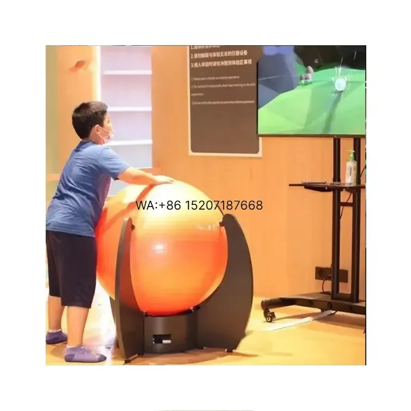 Wmwmnu for Balance Ball Arcade Game Ball Kids Virtual Rehabilitation Interactive Gaming Sensory Equipment Body Training