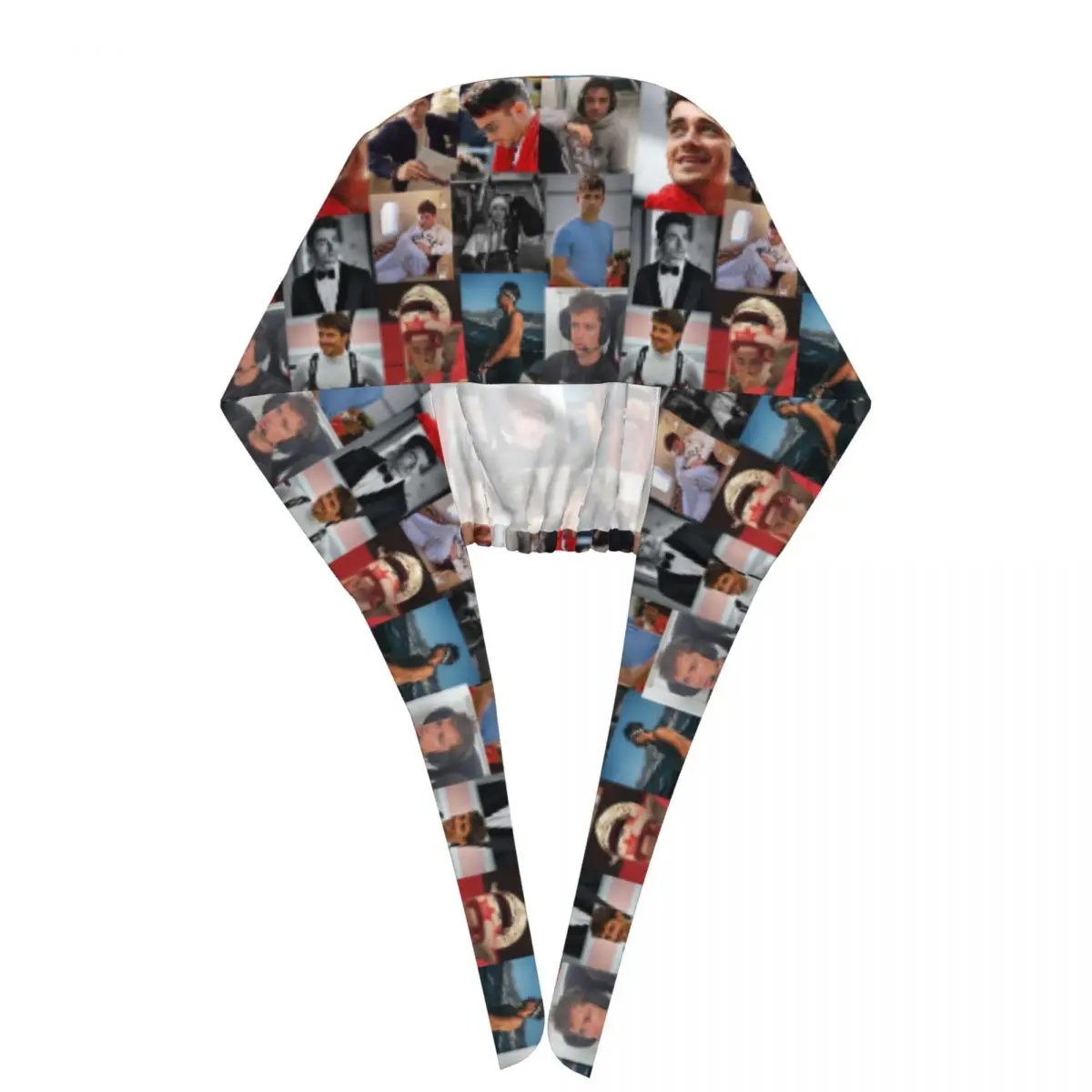 Charles Leclerc Picture Collage Scrub Hat Doctor Working Surgical Cap Men Women Adjustable Nursing Caps for Dentist