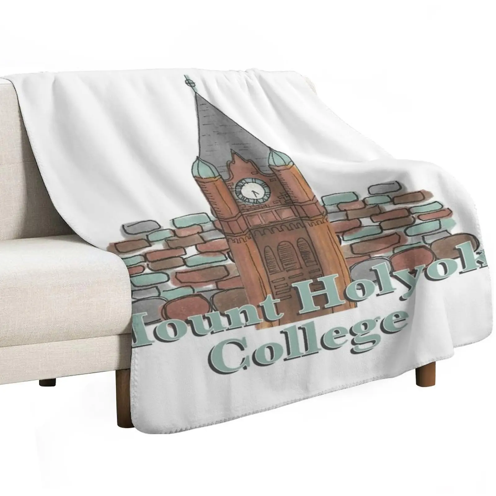 Mount Holyoke Throw Blanket Sofa Throw Soft Furrys Bed cosplay anime Blankets For Baby Blankets