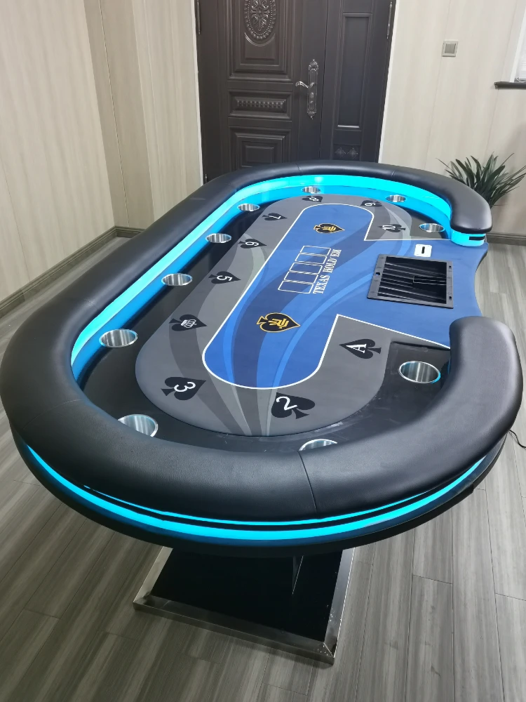 Deluxe Texas Poker Chip Table Chess and Card Room Texas Table