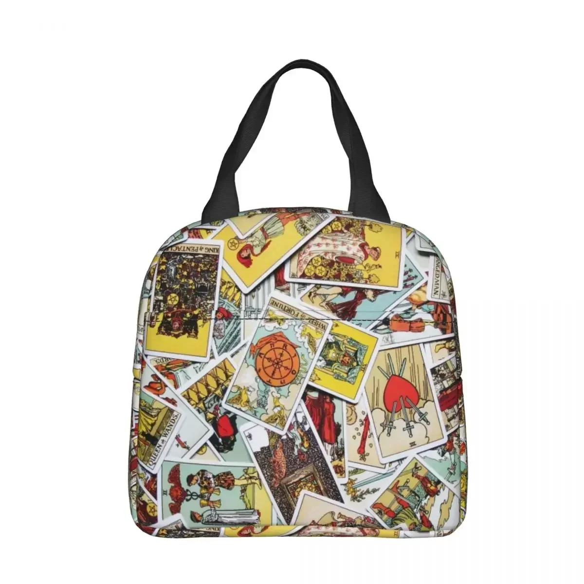 Tarot Card Collection Insulated Lunch Bag Leakproof Lunch Container Thermal Bag Lunch Box Tote Office Travel Food Handbags