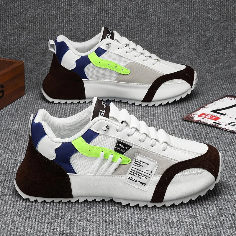 Men's shoes 2024 new autumn breathable all-match sports casual inside heightening jogging men