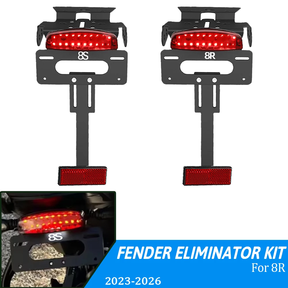 Motorcycle License Plate Holder Fender Eliminator Registration Bracket For Suzuki GSX-8S GSX-8R GSX 8S 8R GSX8S GSX8R 2023-2026
