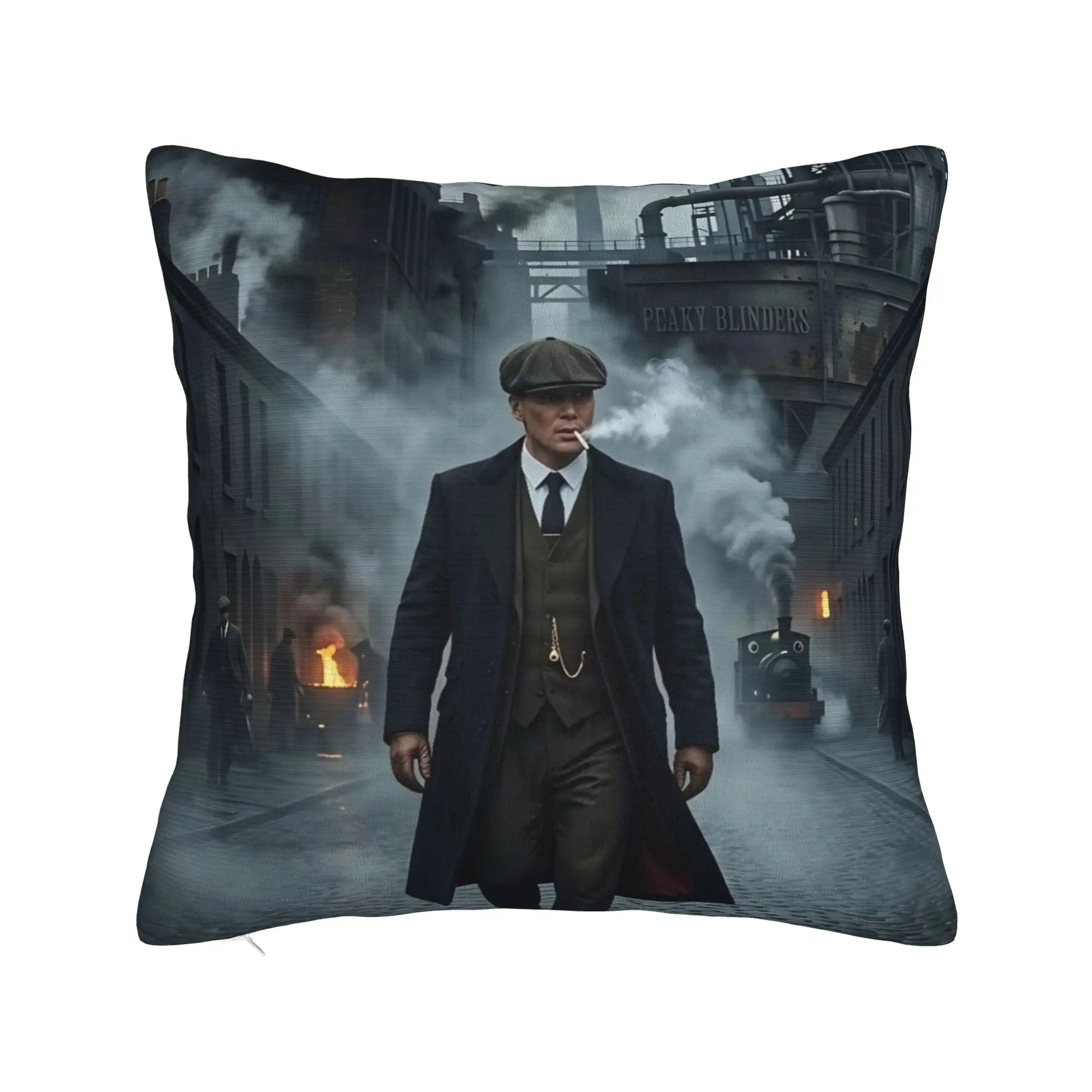 Decorative Pillow Covers Tommy Shelby Peakys Blinders Accessories Chair  Pillow Case Cover Zippered Multi-Size