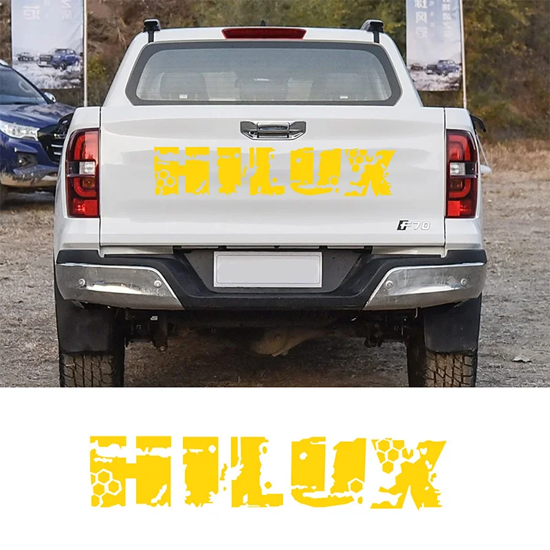 

Pickup Decor Sticker For Toyota Hilux Vigo Revo Truck Stripes Style Vinyl Covers Car Door Side Decals Auto Tuning Accessories