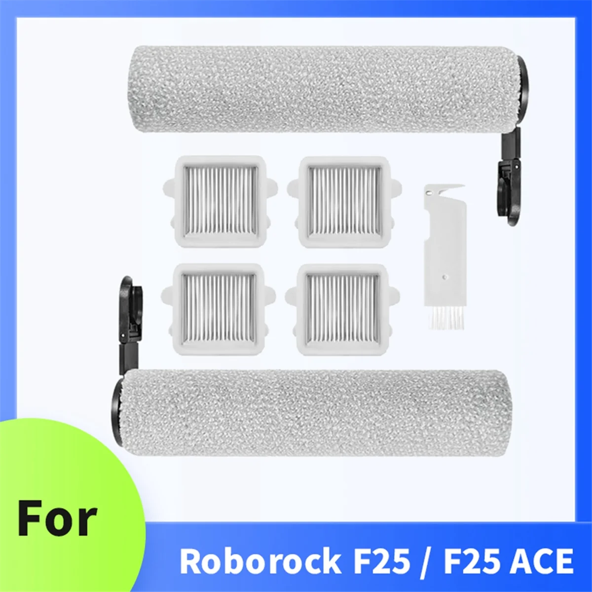 فريد لملحقات المكنسة الكهربائية F25 / F25 2xRoller Brush و4xHepa Filters Replacement B #3