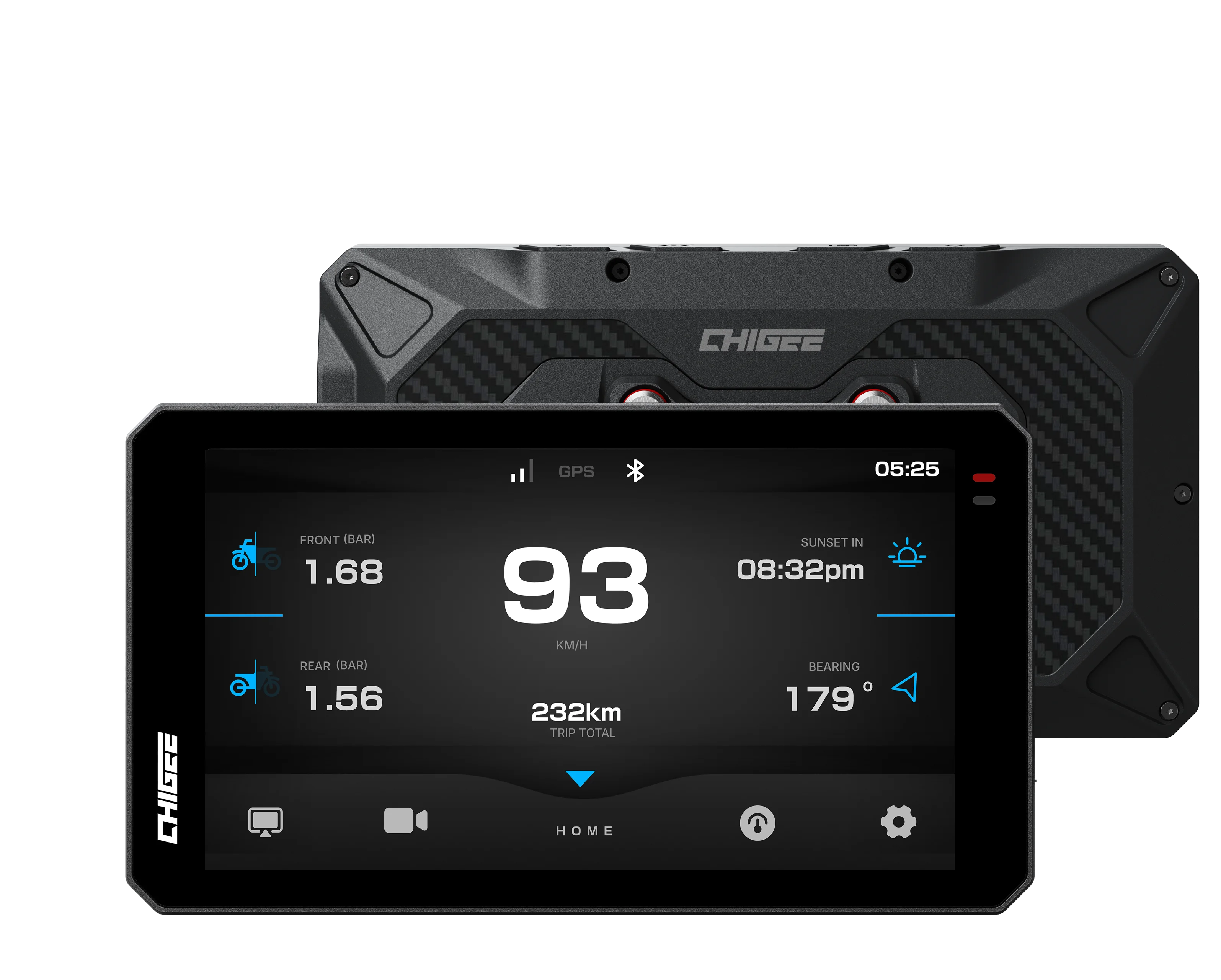 

CHIGEE Aio-6 Smart Display 6inch Carplay Motorcycle Digital Dashboard Bluetooth