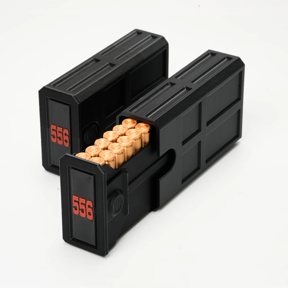 556 Ammo Storage Box; 20-Round Capacity Ammo Box; Smooth Pull-Out Portable Ammo Box; Ammo Storage and Organizer gallery 3