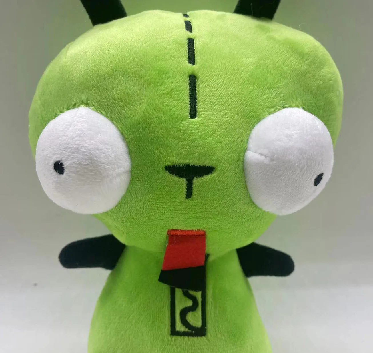 20cm Alien ET 3D Eyes Green Invader ZIM GIR Dog Plush Figure Toy Soft Stuffed Collectible Toy Christmas Gift Toys for Children