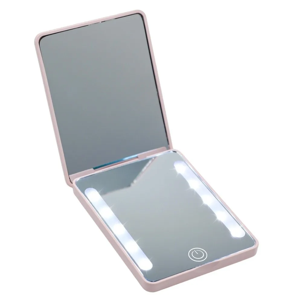 espelho-de-maquiagem-led-dimmable-em-3-cores-180-°-espelho-de-maquiagem-portatil-dobravel-com-controle-por-toque-2x-recarregavel-dupla-face