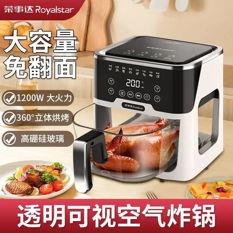 home use New air fryer visual large capacity large firepower  smart new multi-function oil-free fully automatic oven