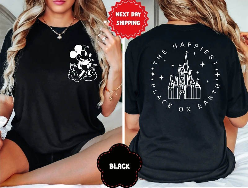 Potdemiel Colors Vintage Comfort Colors Shirt Est. 1955, kalifornisches T-Shirt, Mickey And Friends-Shirt, Familienshirt, Trip Family-Shirt