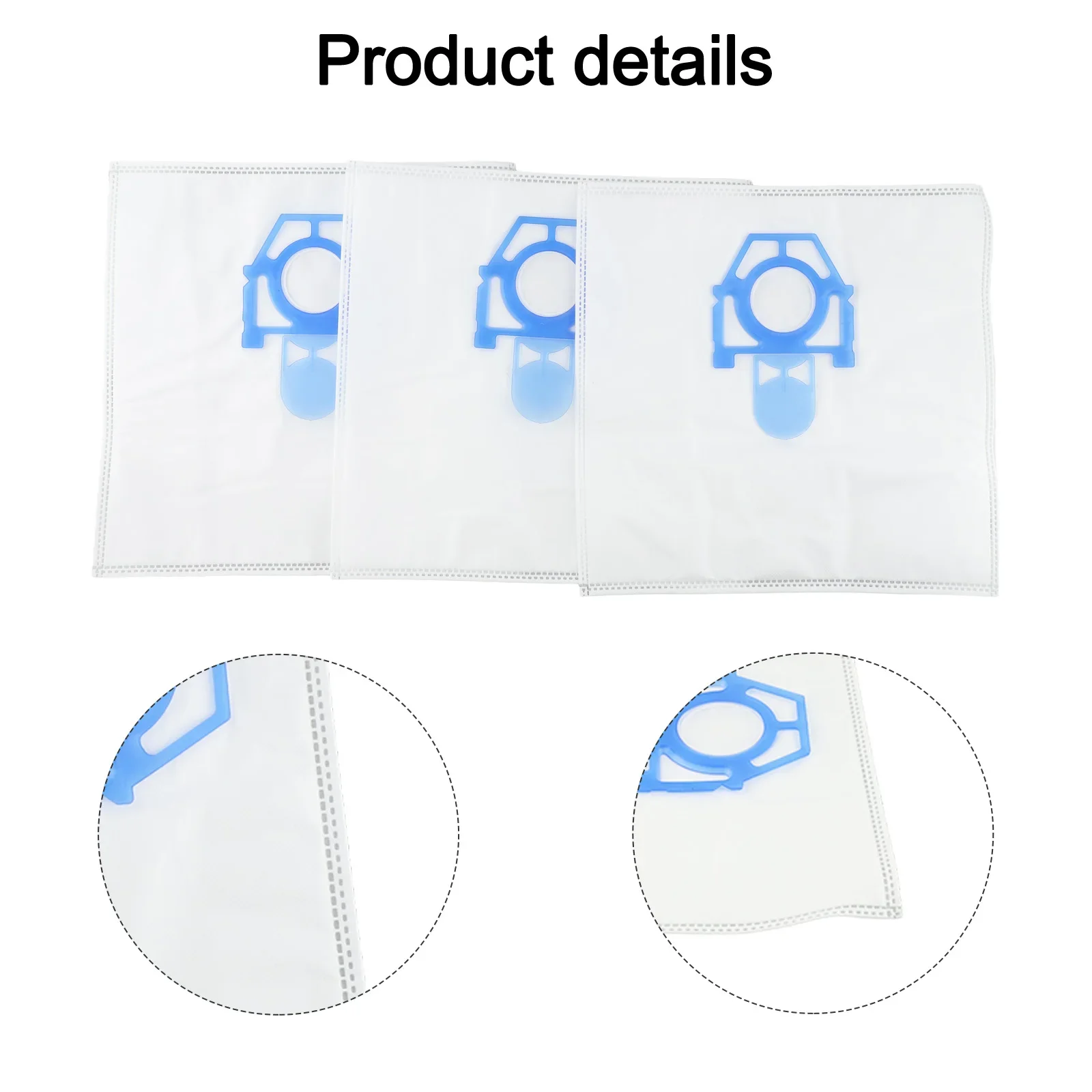 

Мешки для сбора пыли для пылесосов Zelmer, синтетические, для гигиеничной уборки полов, белые, удобные в использовании