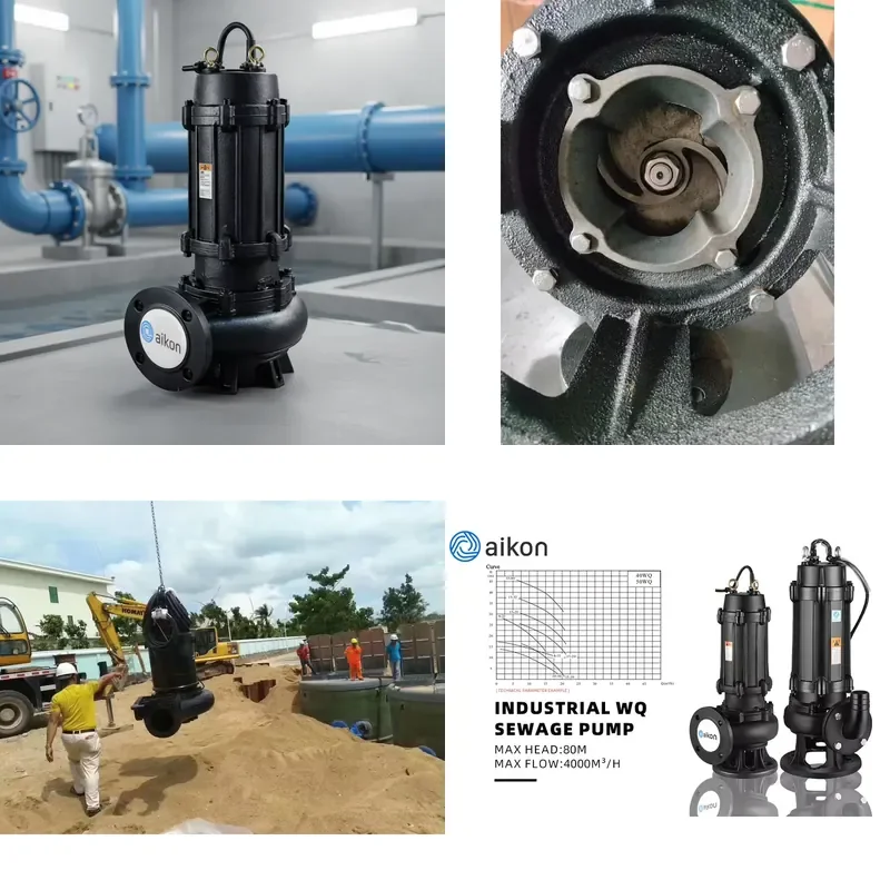 

Iron Stainless Steel SS316 Submersible Wastewater Pump Water Transfer Heavy Three Phase Pump for Industrial Drainage