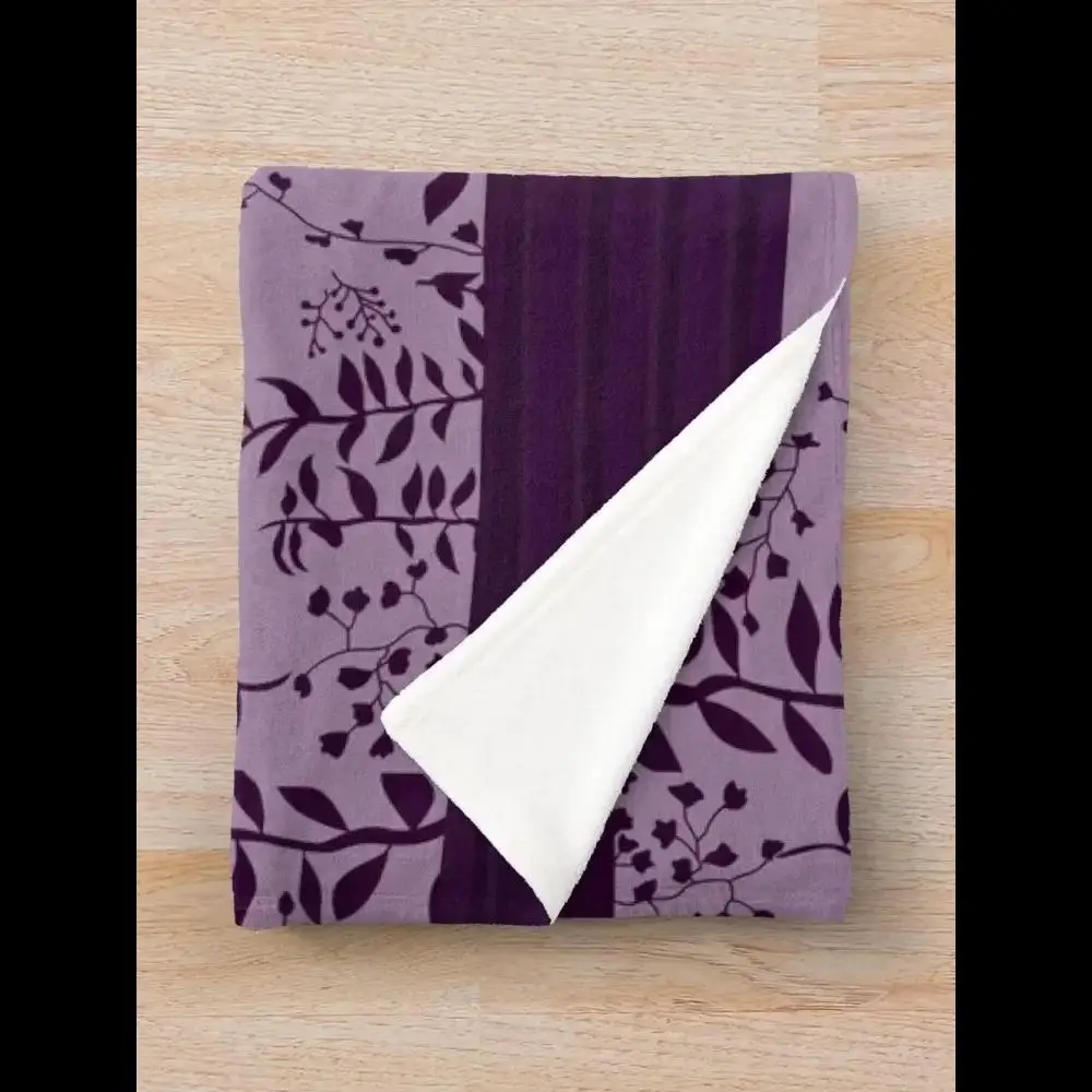 Bella Swan Throw Set Replica  Purple Cool Version   Twilight Saga Fanart Blanket Designer Textiles