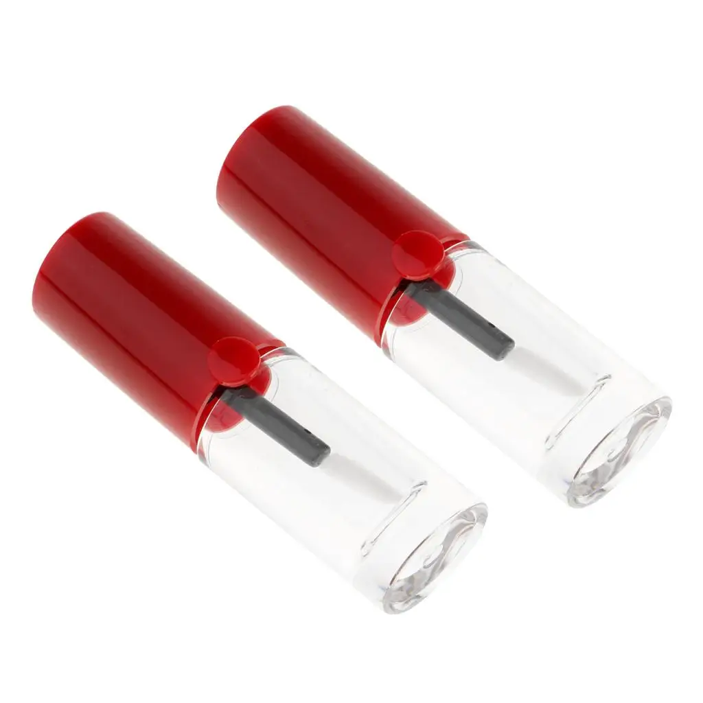 DIY Lip Gloss Container Empty Refillable Plastic Tube Makeup Bottle for Homemade Lip Balm and Lipstick
