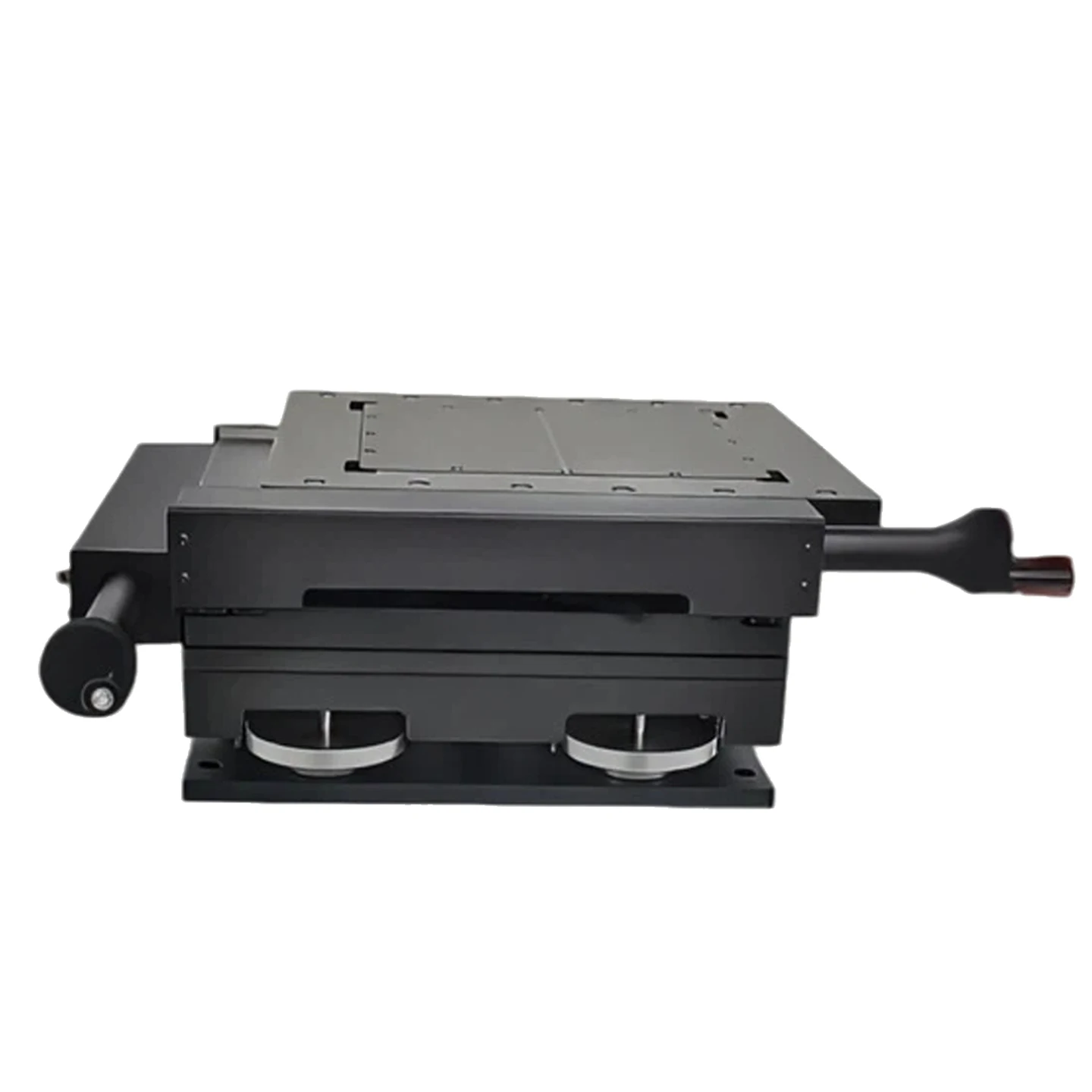XY+ angle tilt. Manual three-dimensional translation of the tilt platform. Tilt angle ±5 degrees.