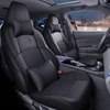 Toyota chr 2018, 2019, 2020, 2021, 2022, 2023, 2024,用の革製カーシートカバー,完全なセット 1