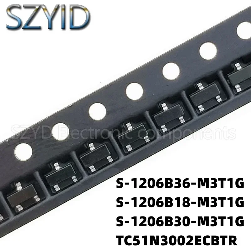 100PCS SOT23 S-1206B36-M3T1G S-1206B18-M3T1G S-1206B30-M3T1G TC51N3002ECBTR