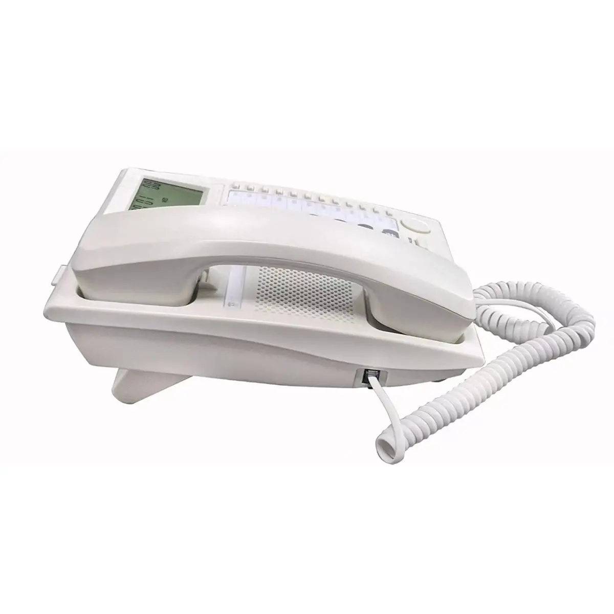 A003 Corded Telephone for Seniors with Caller Display, Home Landline Phone, Small Desktop Guest Room Hotel Mountable Phone