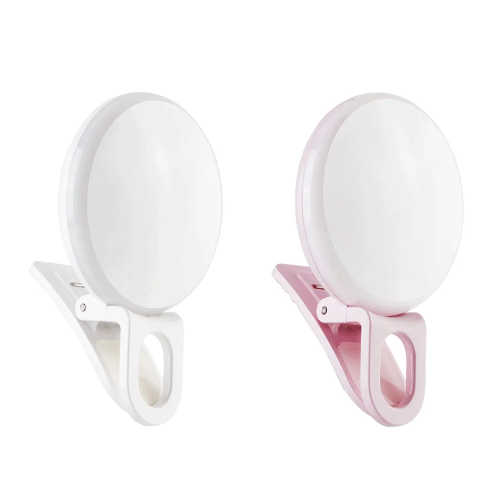 Beauty Self-timer Light Lightweight Portable Phone Photo Supplement Light Multifunctional Silicone Fill Lamp Selfie Ring Lights