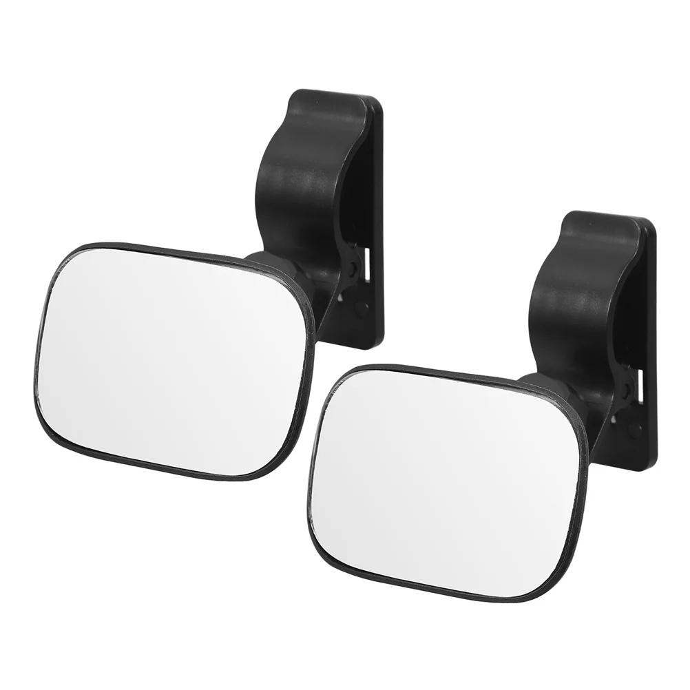 مرآة الرؤية الخلفية للأطفال، زاوية واسعة داخلية عالمية، مشبك قابل للتعديل 360 درجة على مرآة مقعد السيارة لمراقبة الطفل في السيارة #1