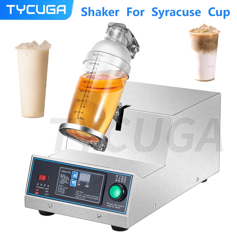 Commercial Boba Shaker Bubble Tea Shaker Single Head Pearl Milk Tea Shaking Machine Stainless Steel Milk Tea Shaker Cup Shaker