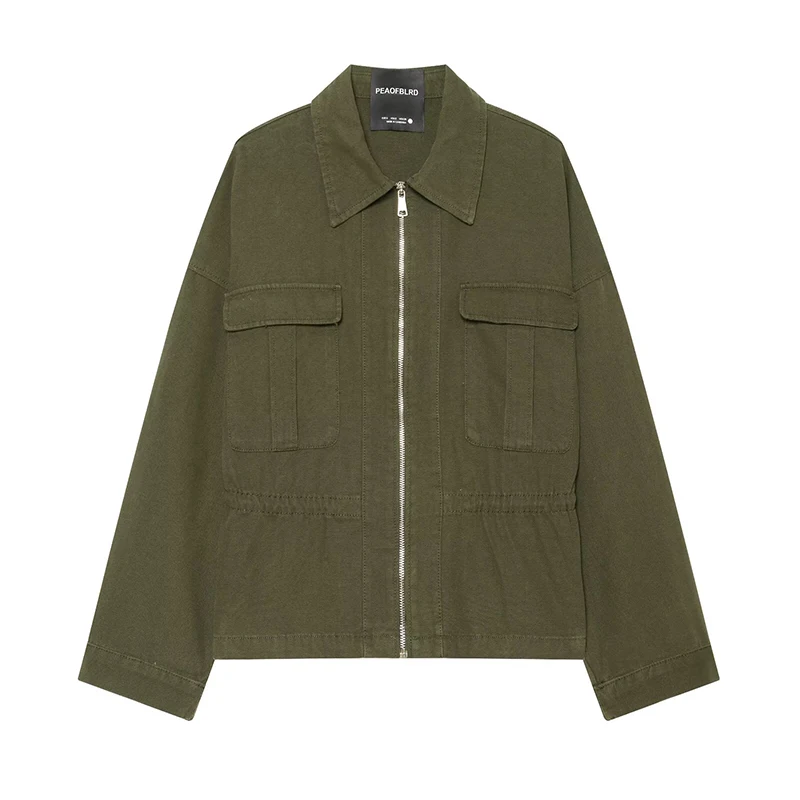 Autumn Jackets Women's 2026 New Fashion Loose Warm Women's Jackets Blouse Chic Autumn Street Holiday Youth Outerwear Coats