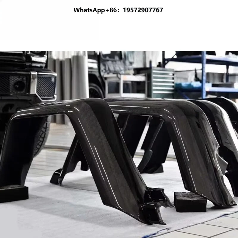 W463 4X4 Wide Dry Flares for 1990-2018 Year W463 G500 G550 25CM Wheel Arches Extension Eyebrow Car Accessories