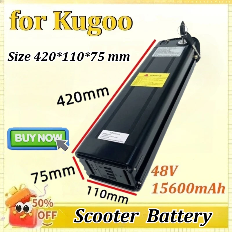 

for Kugoo V4 PRO 48V 15.6Ah for Foldable Electric for Scooter Electric Vehicle Lithium Battery