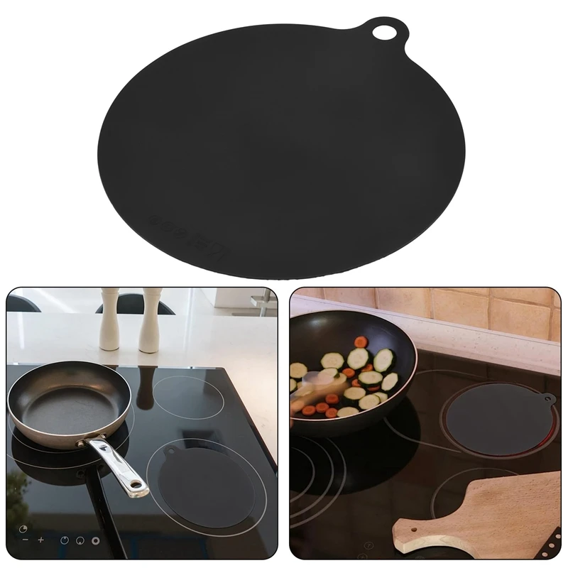 断熱パッド 8 個家庭用シリコーン電磁調理器プロテクターマットラウンドクックトッププロテクターマット