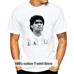 T-shirt Diego Armando Maradona T-shirt Argentina sample del mondo calcium Football  Cool Casual  t shirt men Unisex