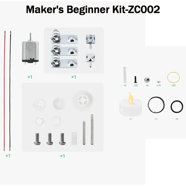 Unnamed Memory セット Для Bambu Lab Maker's Kit для начинающих-ZC002 MakerWorld Модель