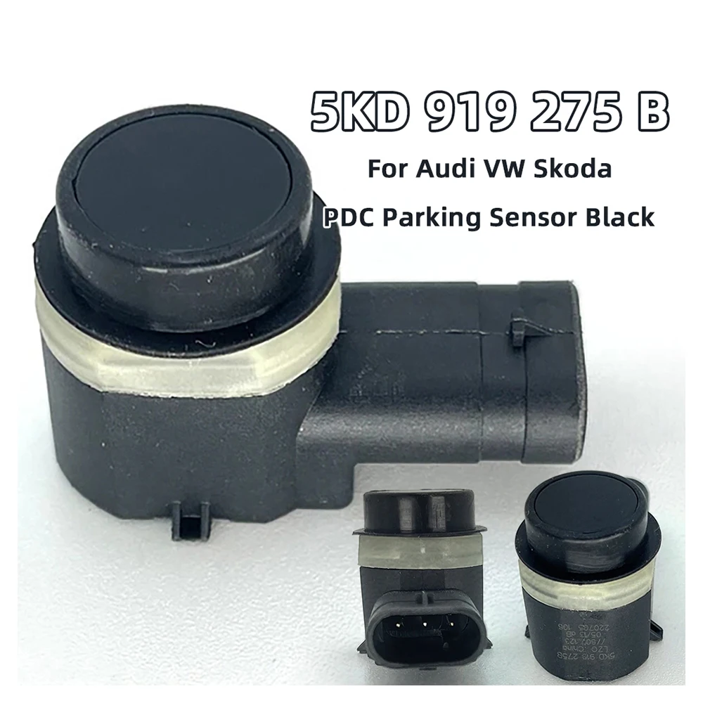 5KD 919 275 B PDC Датчик парковки черный для Audi VW Skoda 5KD919275B