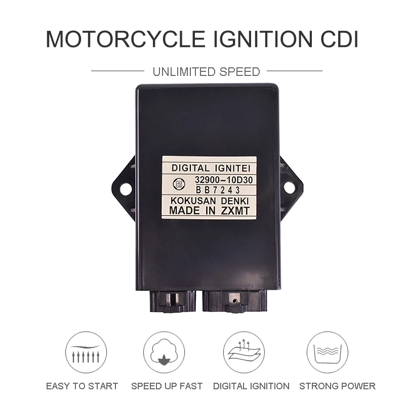 Unlimited Speed Motorcycle Digital Ignition CDI Unit Starter Ignitor Igniter For Suzuki GSF400 Bandit GSF 400 89-90 32900-10D30