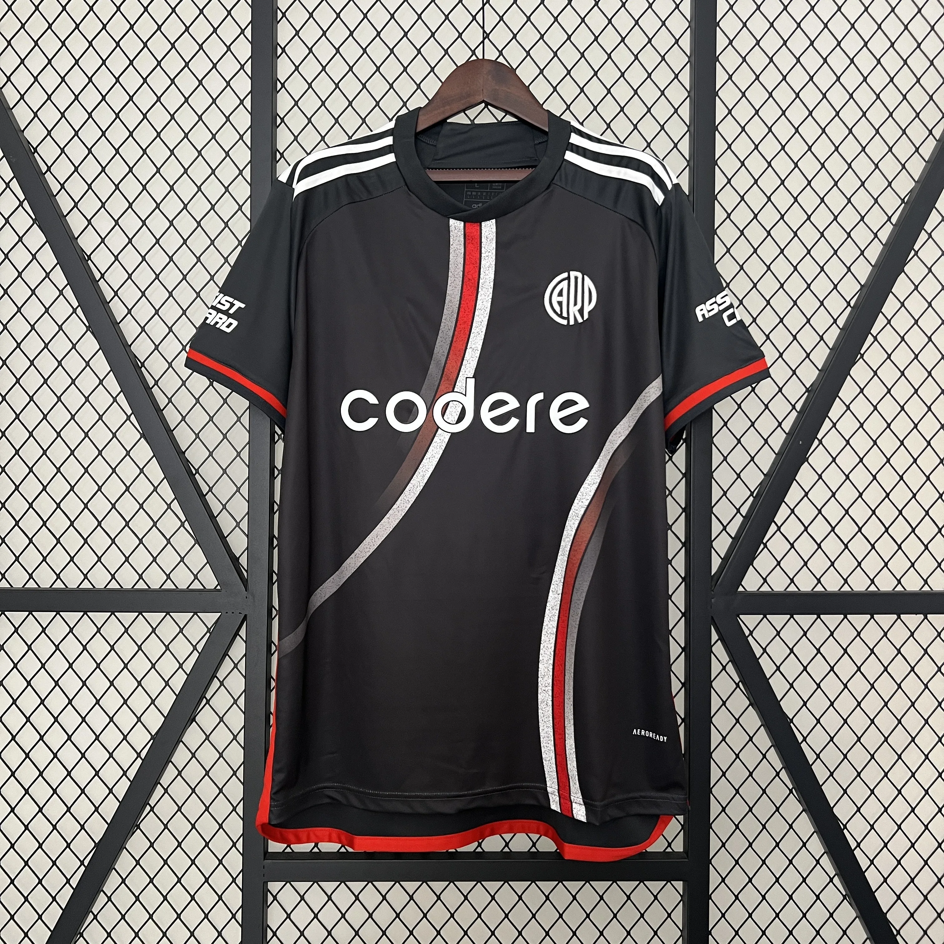 

2024/25 River Plate Third Away Black Men's Kids Youth Kit Shirt Plus Size 4XL