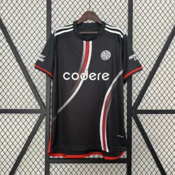 2024/25 River Plate Third Away Black Men's Kids Youth Kit Shirt Plus Size 4XL