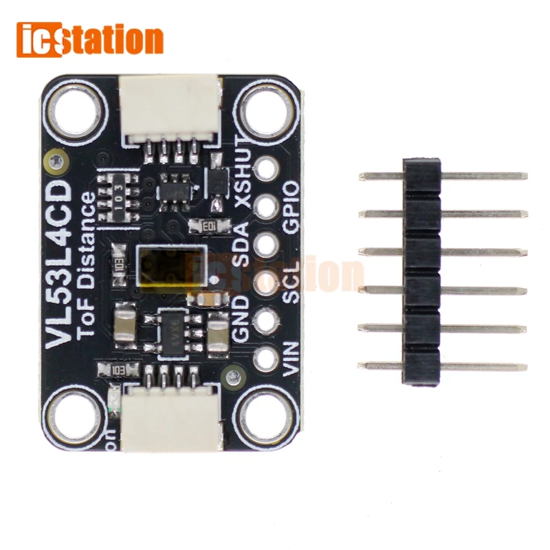 

Датчик расстояния времени полета VL53L4CD от 1 до 1300 мм, совместимый с STEMMA QT Qwiic