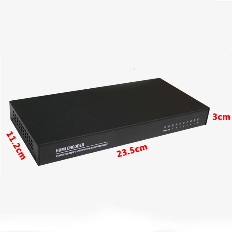 8-channel HD Video Encoder Rtsp Udp Rtmp Game Live Streaming IP TvV Monitoring Live Streaming Encoder