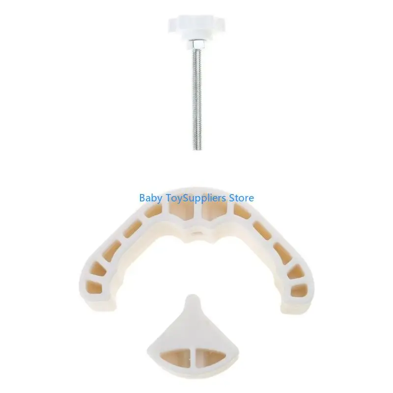 

R1WF Toddler Crib Reinforcement Brackets Quick Fix Corner Attachments Stable & Strong Nursery Crib Edges Support for Baby bed